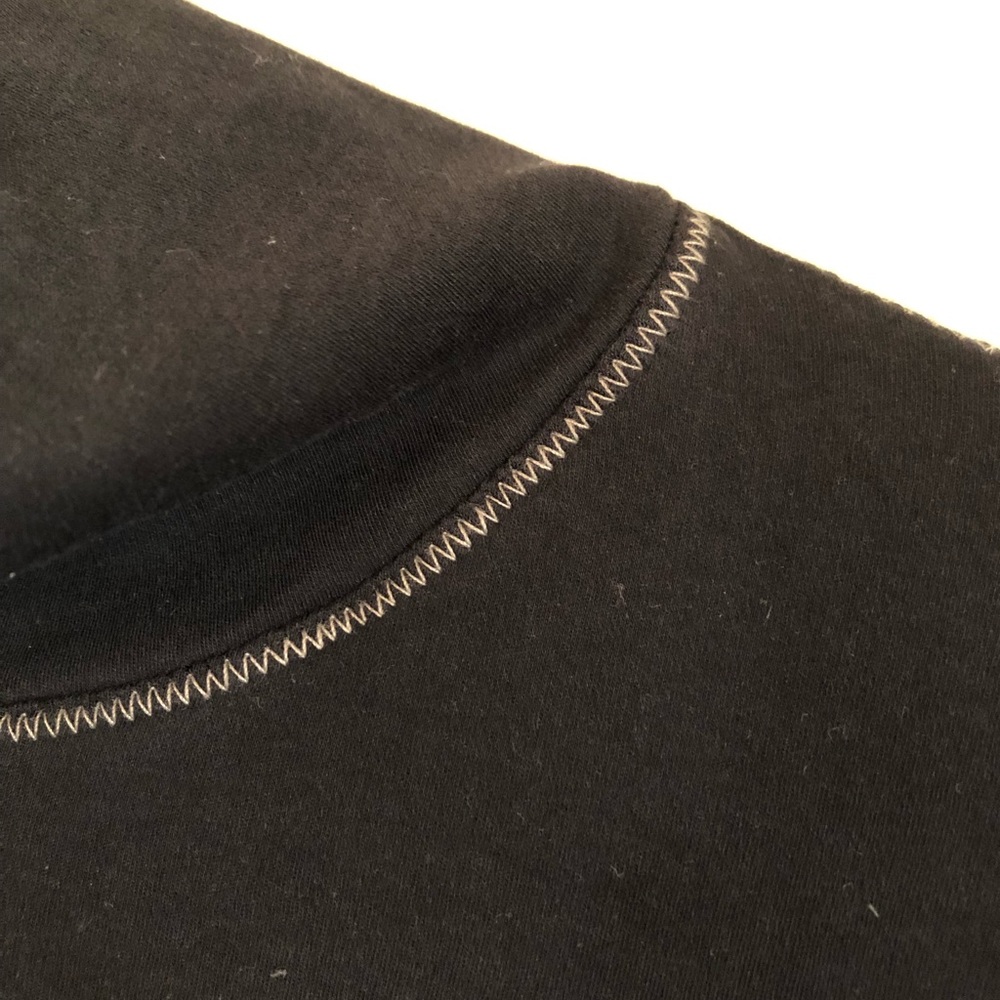 James Perse Contrast stitch turtleneck - Picture 5 of 7
